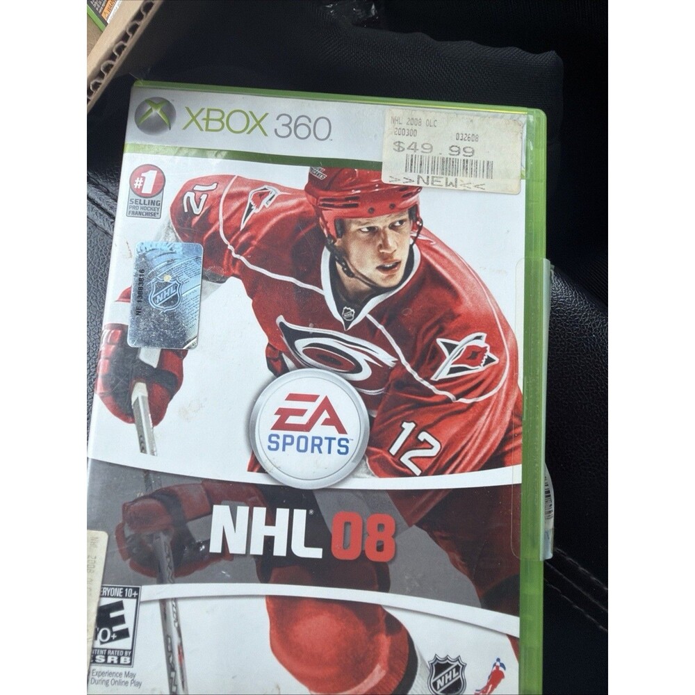 NHL 08 (Xbox 360) CIB COMPLETE & TESTED